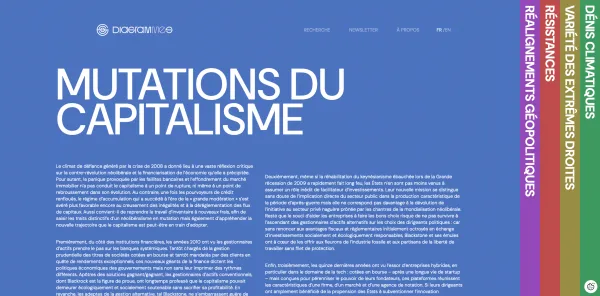 Site Internet Diagrammes