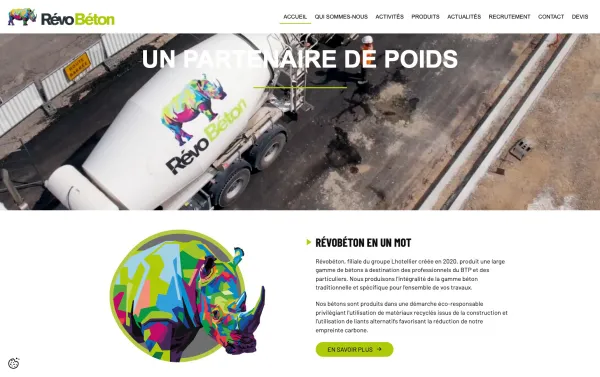 Site Internet RévoBéton