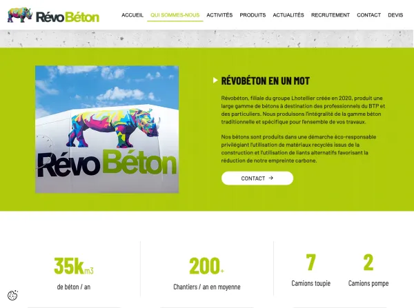 Site Internet RévoBéton