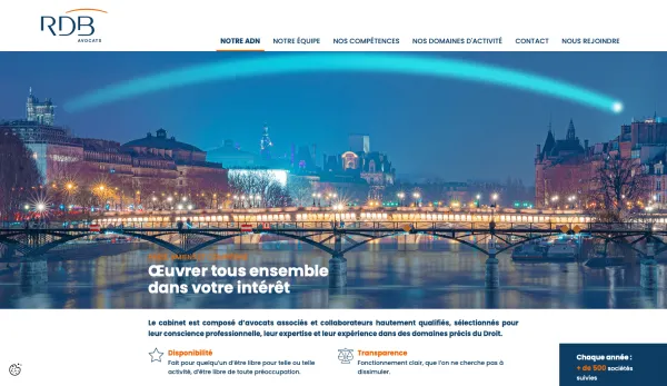 Site Internet RDB Associés