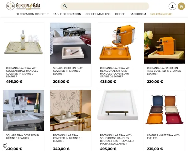 E-commerce Gordon & Gaïa