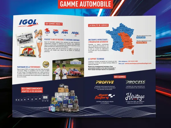 Brochures des gammes d'Igol