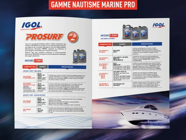 Brochures des gammes d'Igol