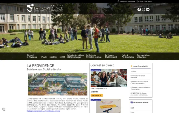 Site Internet La Providence