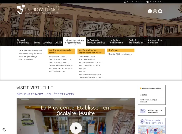 Site Internet La Providence