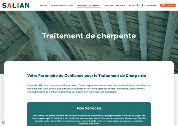 Site Internet de Salian