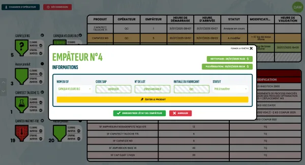 Application DAW View
