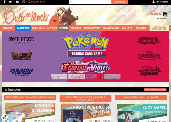 Site E-commerce Bulle en Stock