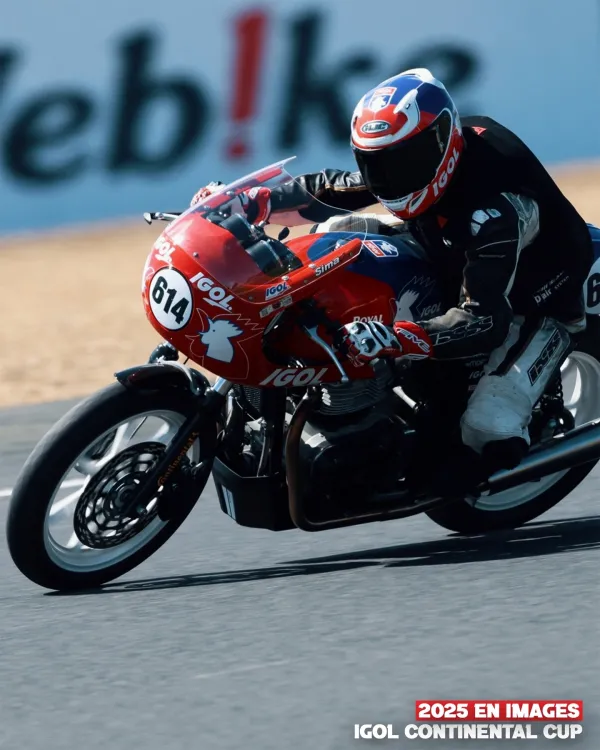 Réalisation de l'habillage de trois motos pour Igol