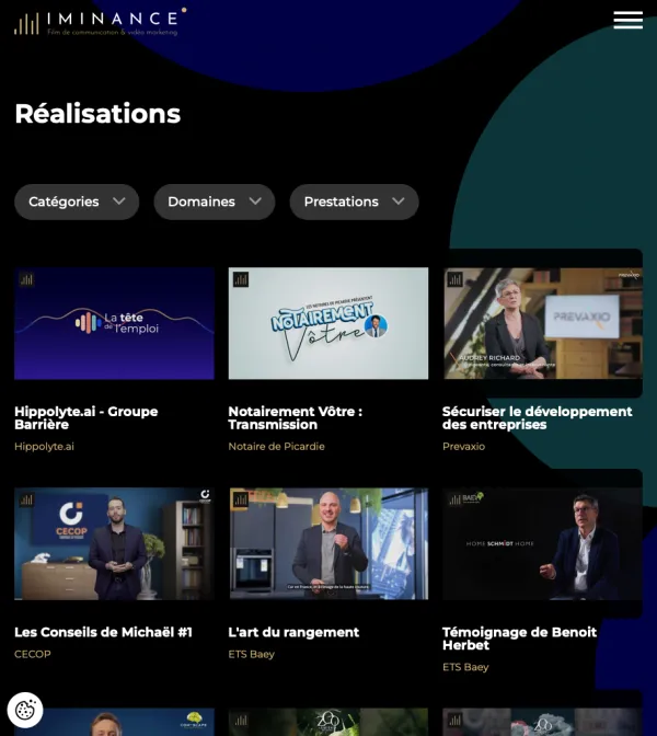 Site Internet Iminance