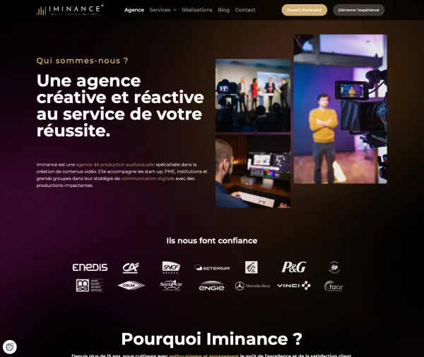 Site Internet Iminance