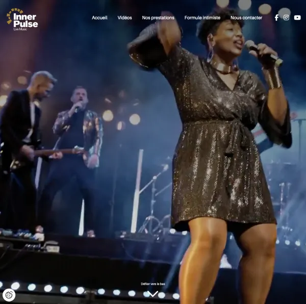 Site Internet Inner Pulse Music