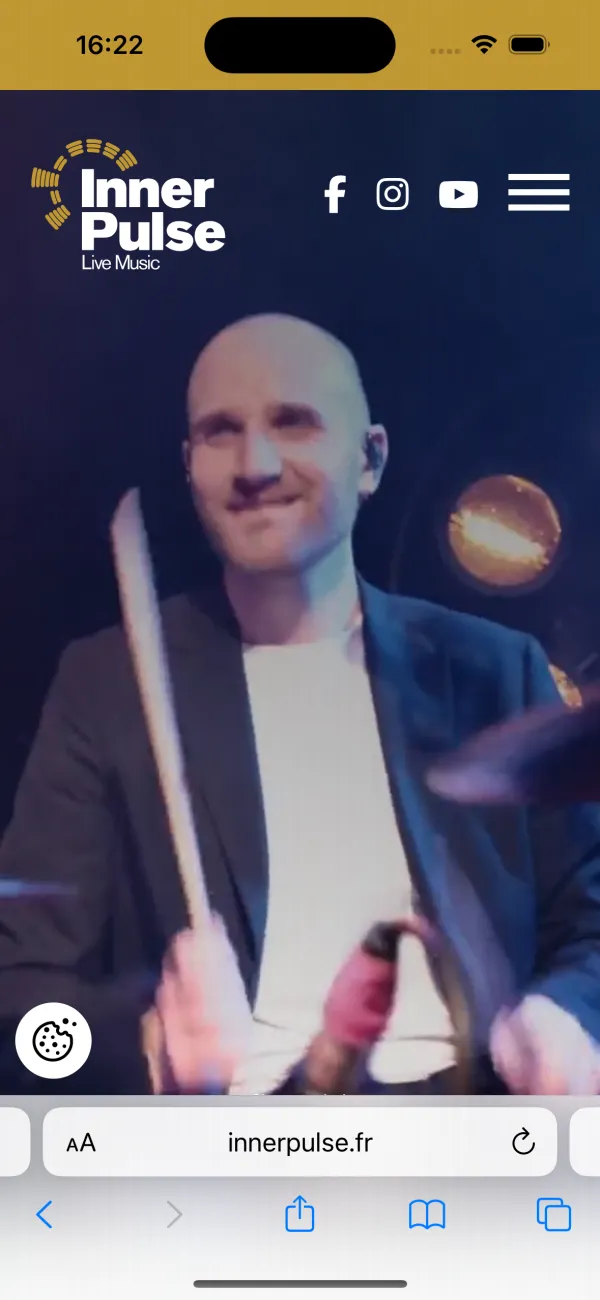 Site Internet Inner Pulse Music