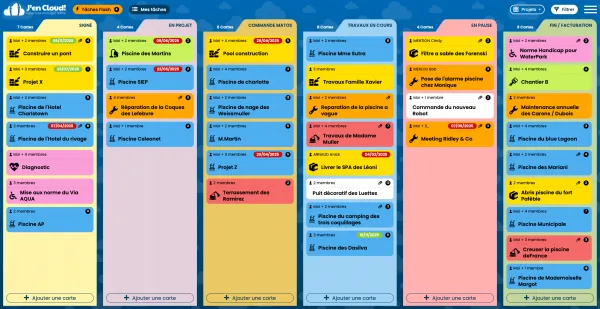 Application et site web J'en Cloud!
