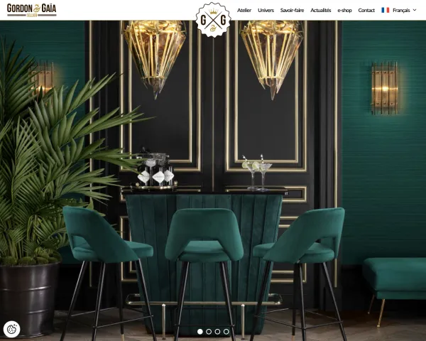 Site Internet Gordon & Gaïa