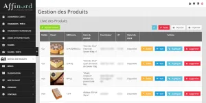 Application Affinord