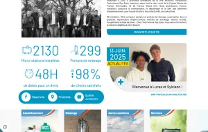 SIte Internet Techniciens des eaux
