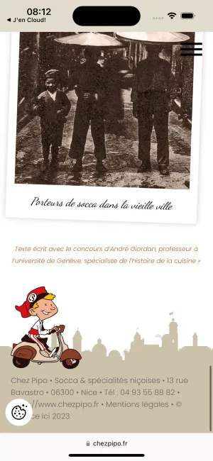 Site Internet Chez Pipo