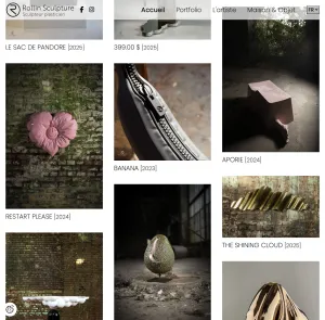 Site Internet Rollin Sculpture
