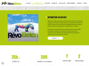 Site Internet RévoBéton