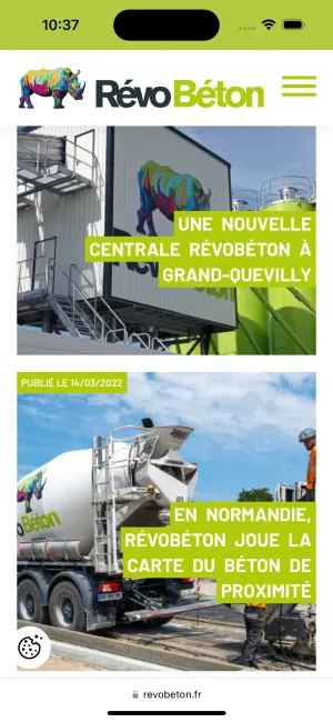 Site Internet RévoBéton