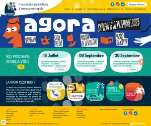 Site Internet de la Maison des Associations d'Amiens Métropole