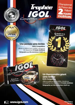 Affiche trophée Igol Compétition