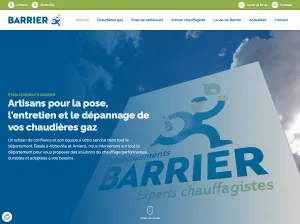 Site Internet des Établissements Barrier