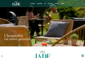 Site Internet Jade Hospitality Group
