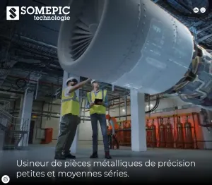 Site Internet Somepic Technologie