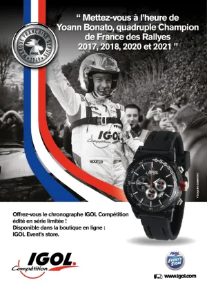 Annonce Presse Montre Igol Compétition